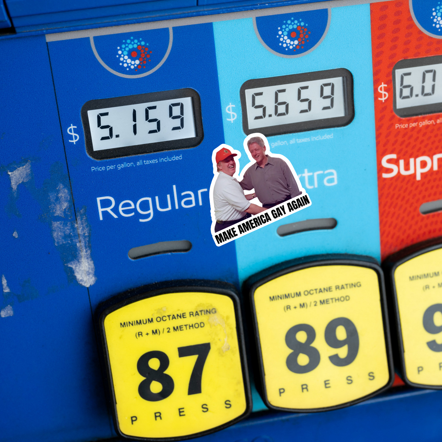 make america gay again sticker, political parody sticker, lgbtq protest sticker, queer pride decal, gay rights sticker, political humor sticker, resist art decal, viral political sticker, social justice merch, progressive pride sticker, satirical political vinyl, anti maga parody, queer liberation sticker, meme politics sticker, activist sticker, protest art decal, laptop political sticker, pop culture politics, leftist merch, rainbow protest decal, current events sticker, political meme vinyl, equality pri