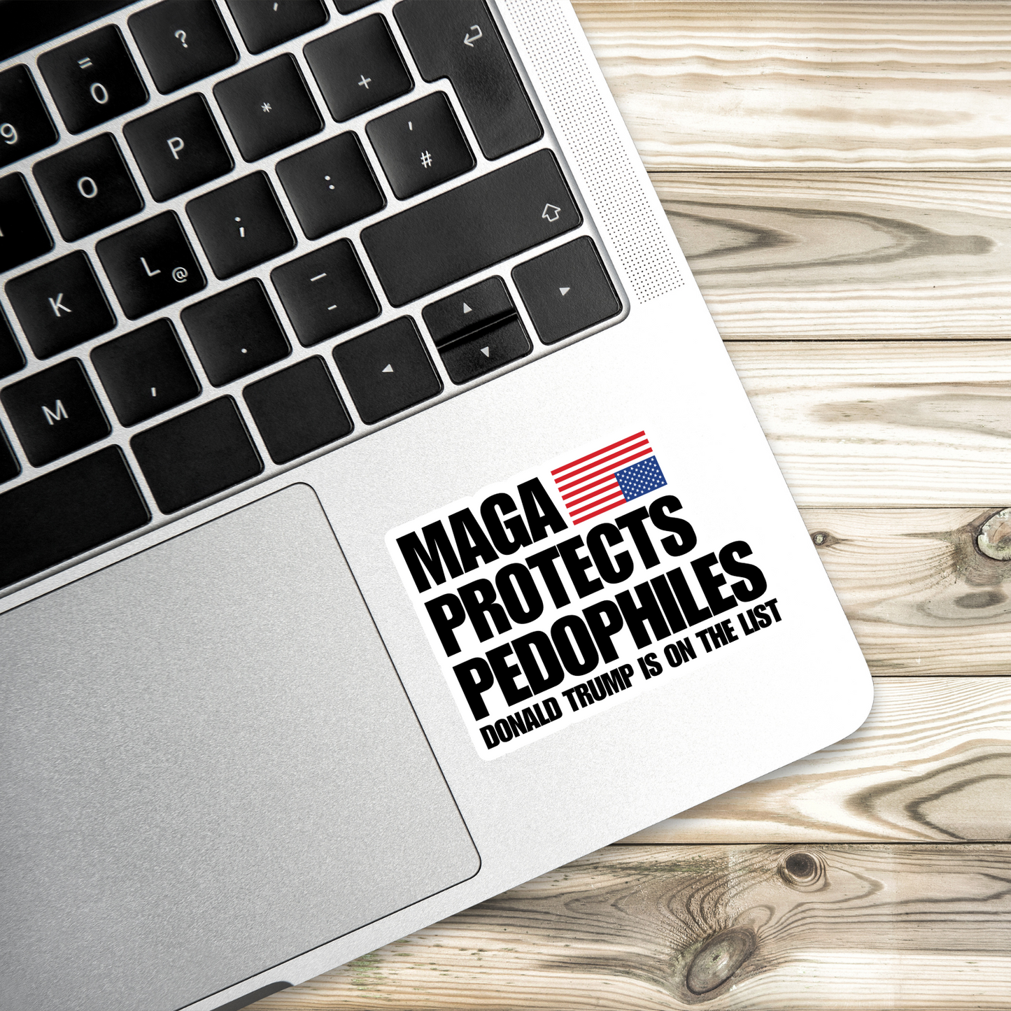 maga protects pedophiles sticker, epstein files sticker, anti trump sticker, progressive politics sticker, resist decal, accountability sticker, political protest art, expose corruption sticker, leftist sticker, satirical political merch, activist sticker, liberal gift idea, water-resistant political decal