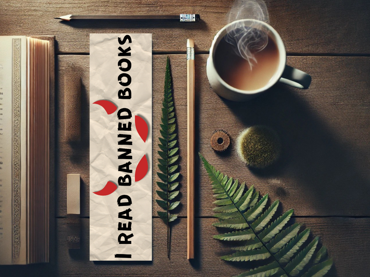 banned books bookmark, I read banned books, book lover gift, reader accessories, librarian gift, teacher gift, anti-censorship, bookworm gift, bookish accessories, sturdy laminated bookmark, literary rebellion book lover, reading gift, bookworm, bookish, book club, reader gift, book accessory, literary gift, bookish gift, bookish merch, page marker, handmade bookmark, aesthetic bookmark, cute bookmark, unique bookmark, bookshop, bookish aesthetic, fantasy books, romance books, book nerd