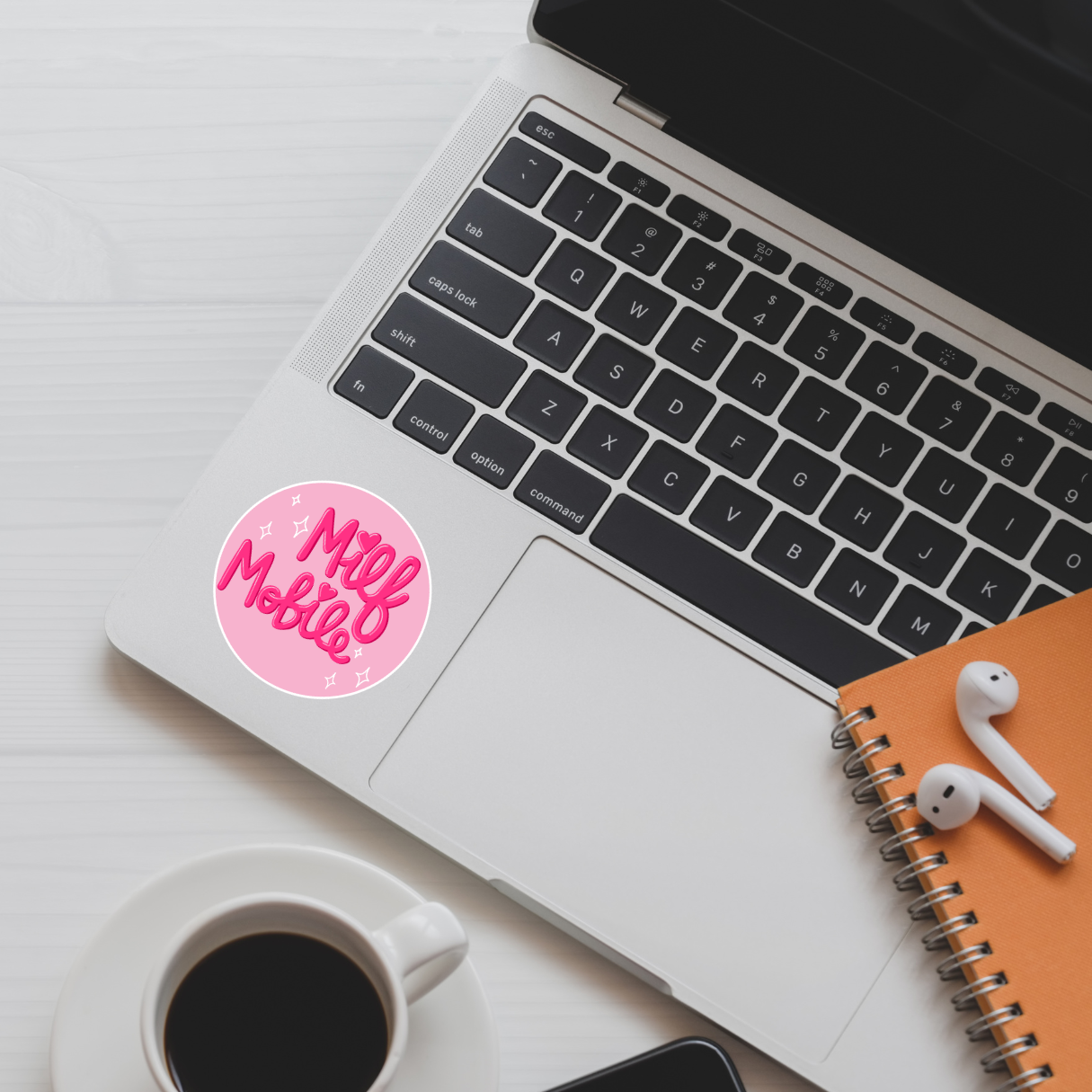 MILF sticker, Barbie font sticker, funny feminist decal, MILF mobile, bright pink sticker, car humor sticker, Barbiecore aesthetic, sassy vinyl decal, bold car sticker, girly funny sticker, feminist gift, laptop decal, hot mom sticker, mom car sticker, aesthetic vinyl sticker, water-resistant sticker, cheeky bumper sticker, pink aesthetic sticker