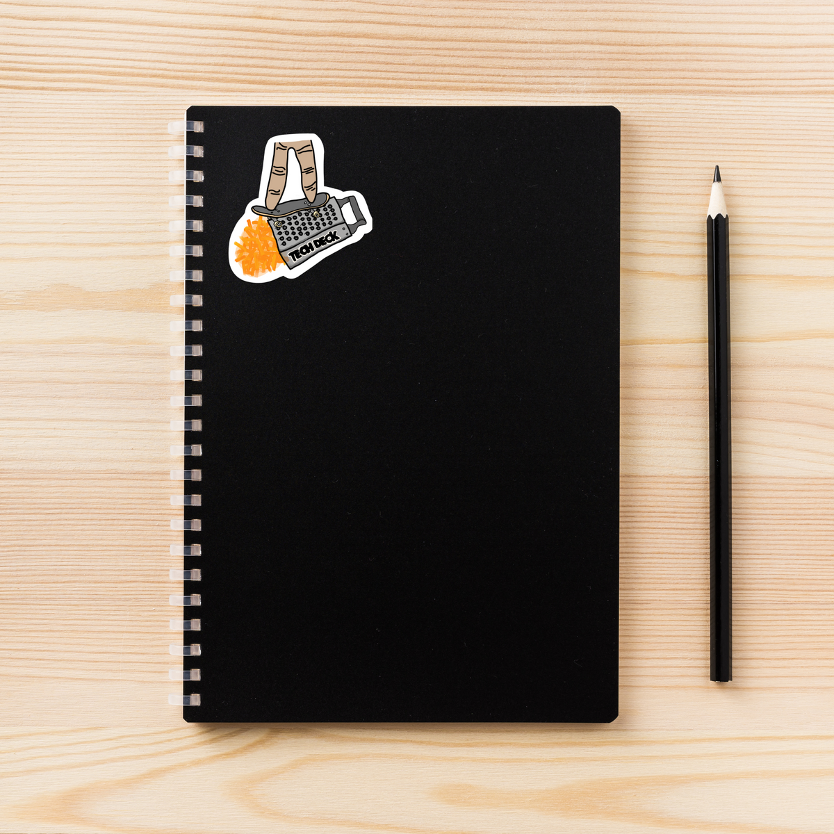 Funny skateboard sticker, cheese humor, Tech Deck meme, skater gift, punny vinyl decal, water-resistant sticker, laptop sticker, bumper sticker, foodie humor, skateboard aesthetic, grunge skater, meme sticker, streetwear sticker.
