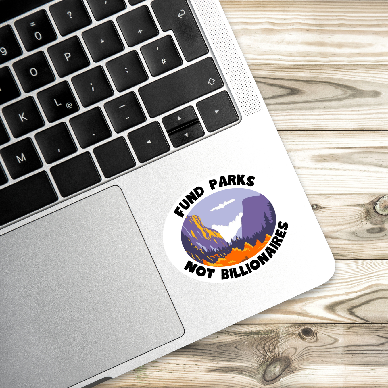 Environmental activism sticker, anti-billionaire sticker, pro-park decal, national park lover, climate change sticker, tax the rich, eco-friendly vinyl decal, protest sticker, progressive politics, water-resistant laptop sticker, activism bumper sticker, abolish ice sticker, 8647 sticker, anti musk sticker, anti trump stickers, democracy sticker, environment sticker, feminist sticker, Yosemite