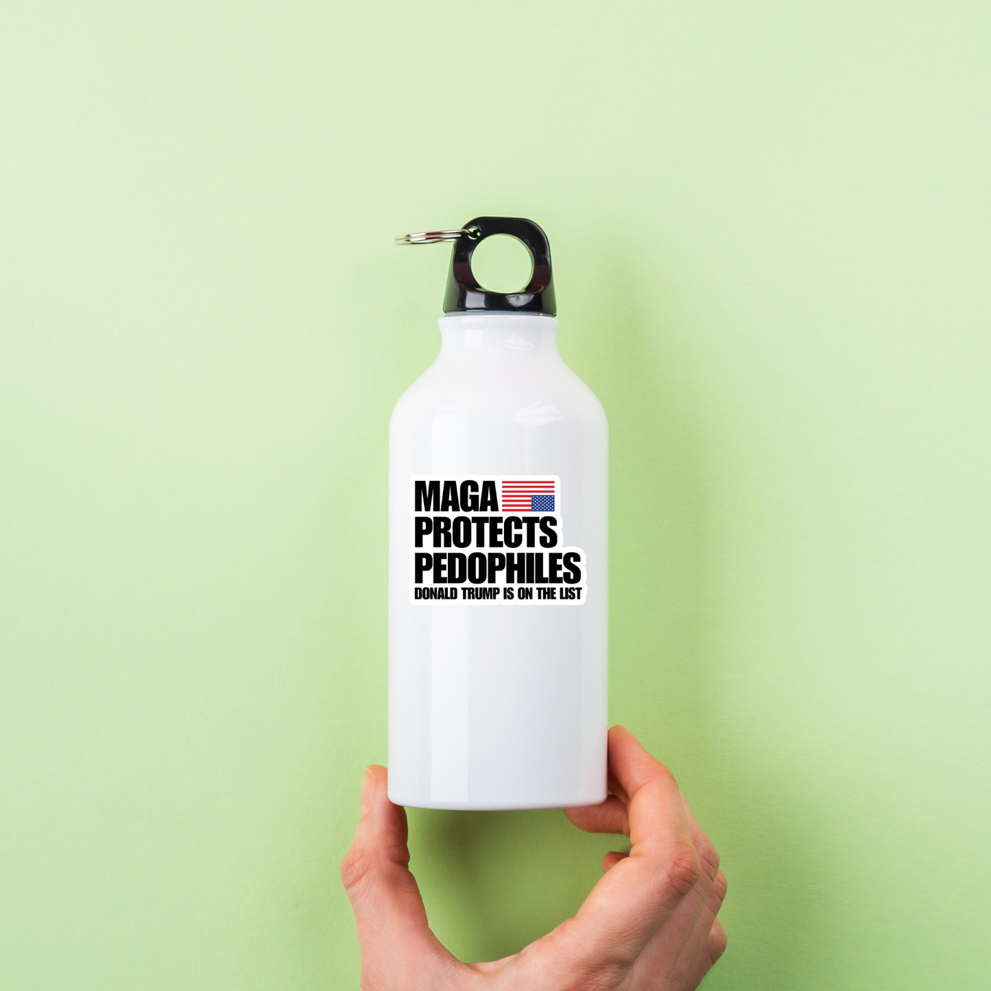 maga protects pedophiles sticker, epstein files sticker, anti trump sticker, progressive politics sticker, resist decal, accountability sticker, political protest art, expose corruption sticker, leftist sticker, satirical political merch, activist sticker, liberal gift idea, water-resistant political decal