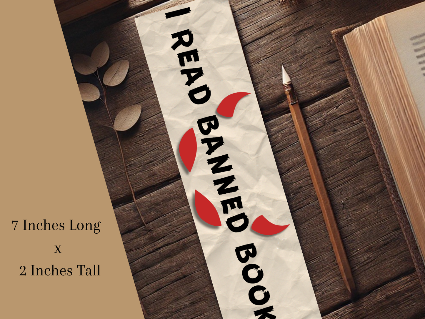 banned books bookmark, I read banned books, book lover gift, reader accessories, librarian gift, teacher gift, anti-censorship, bookworm gift, bookish accessories, sturdy laminated bookmark, literary rebellion book lover, reading gift, bookworm, bookish, book club, reader gift, book accessory, literary gift, bookish gift, bookish merch, page marker, handmade bookmark, aesthetic bookmark, cute bookmark, unique bookmark, bookshop, bookish aesthetic, fantasy books, romance books, book nerd