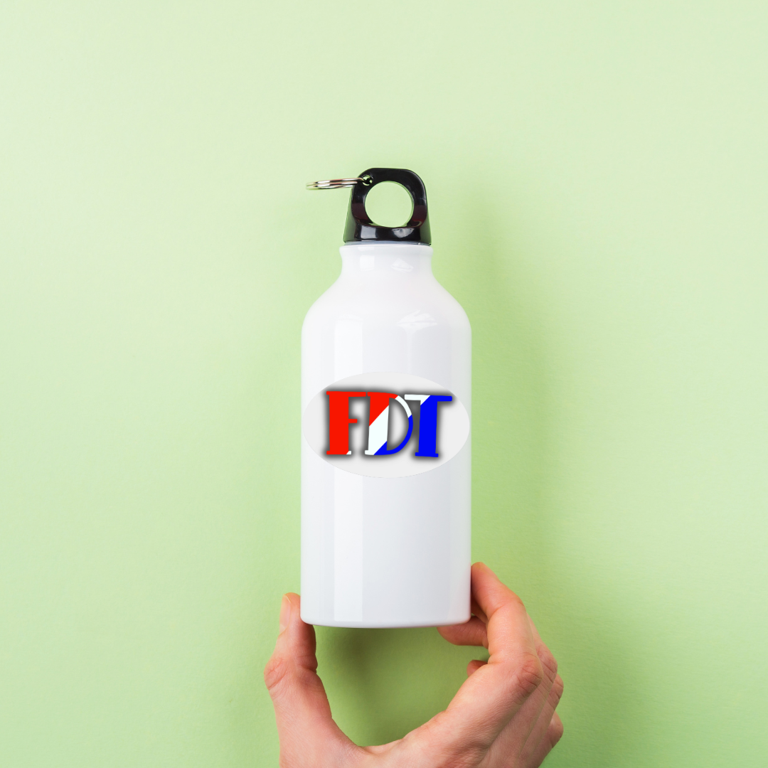 Anti-Trump sticker, political activism decal, protest sticker, progressive politics, FDT bumper sticker, American flag sticker, water-resistant vinyl decal, resist Trump, activism merch, impeach Trump, anti-MAGA, pro-democracy, liberal bumper sticker, election 2024, vote blue, protest art, political satire sticker.