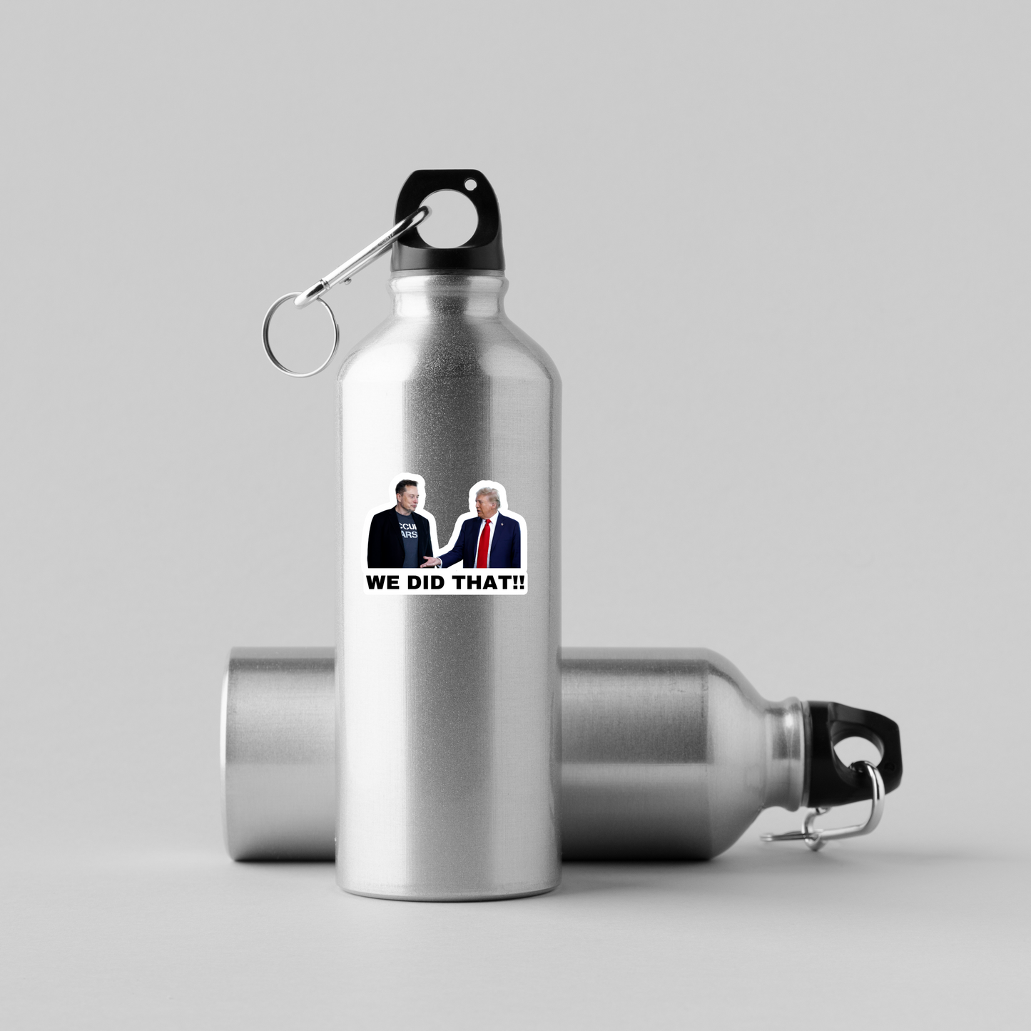 Funny Trump sticker, I Did That Trump sticker, We did that, gas pump sticker, political humor decal, durable vinyl sticker, Donald Trump meme sticker, grocery store sticker, funny political sticker, anti-Trump sticker, bulk Trump stickers