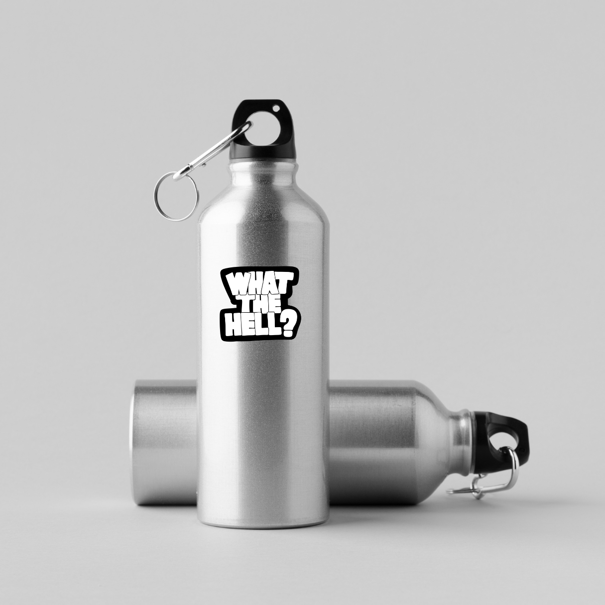 what the hell sticker, black and white graffiti sticker, funny vinyl decal, meme sticker, internet slang sticker, water-resistant sticker, sarcastic decal, relatable humor, weird sticker, chaotic energy, aesthetic sticker, sticker pack essential, moody sticker, laptop sticker, Gen Z humor, funny sticker pack, anti-establishment vibes