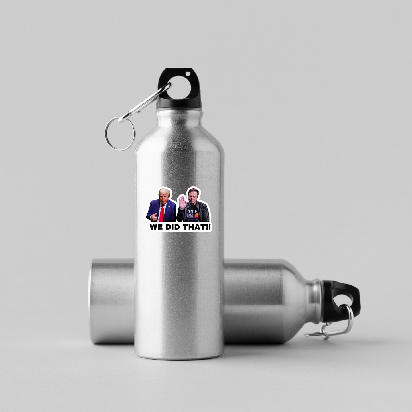 Funny Trump sticker, I Did That Trump sticker, We did that, gas pump sticker, political humor decal, durable vinyl sticker, Donald Trump meme sticker, grocery store sticker, funny political sticker, anti-Trump sticker, bulk Trump stickers