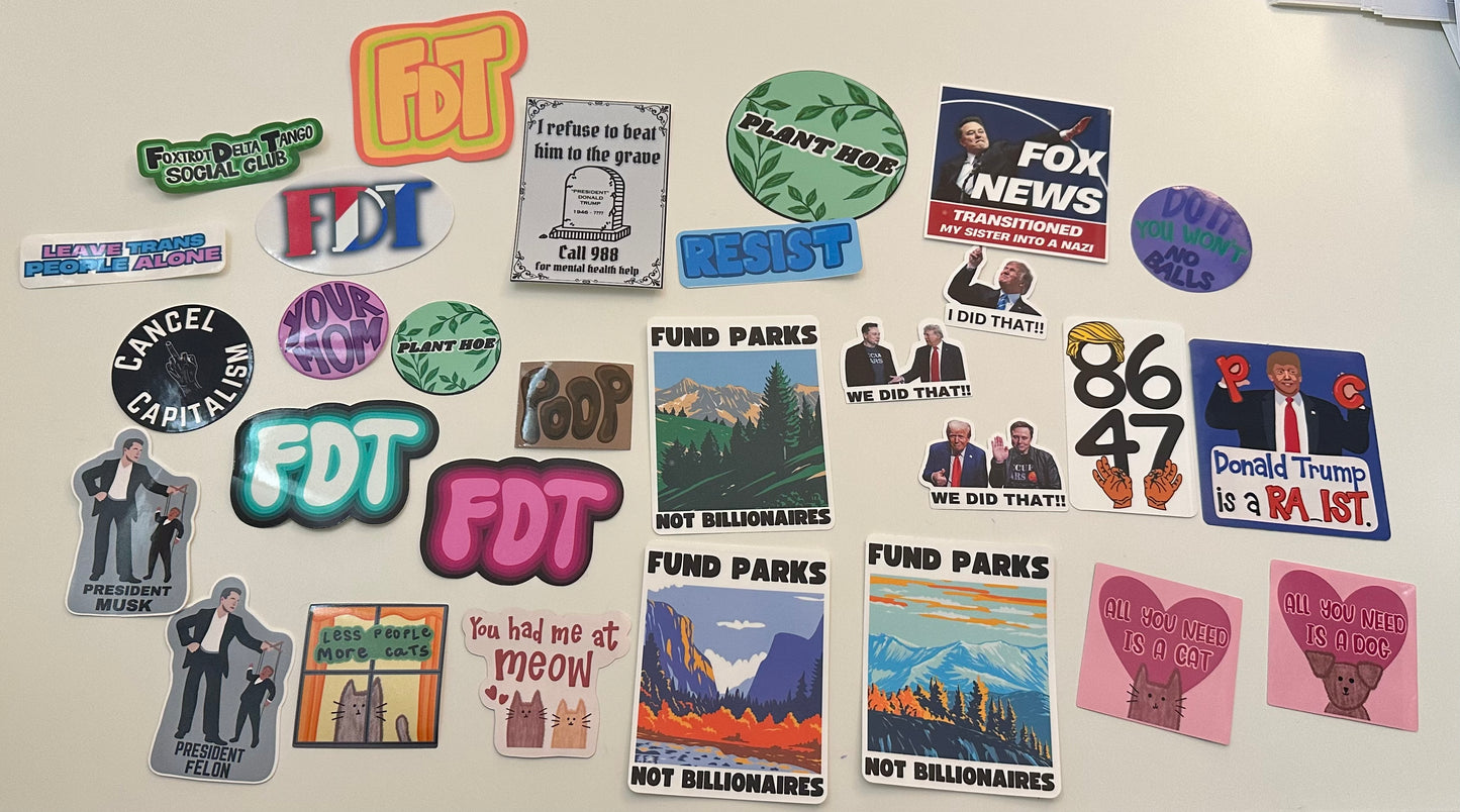 mystery sticker pack, misprint sticker bundle, flawed vinyl decals, imperfect sticker sale, discount sticker grab bag, random sticker set, quirky sticker pack, eco-friendly sticker reuse, mystery sticker bundle, slightly imperfect stickers, funny miscut stickers, sticker factory seconds