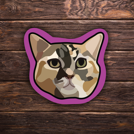 Nala Memorial Hand Drawn Sticker | 2 Sizes Available with Donation Only Options