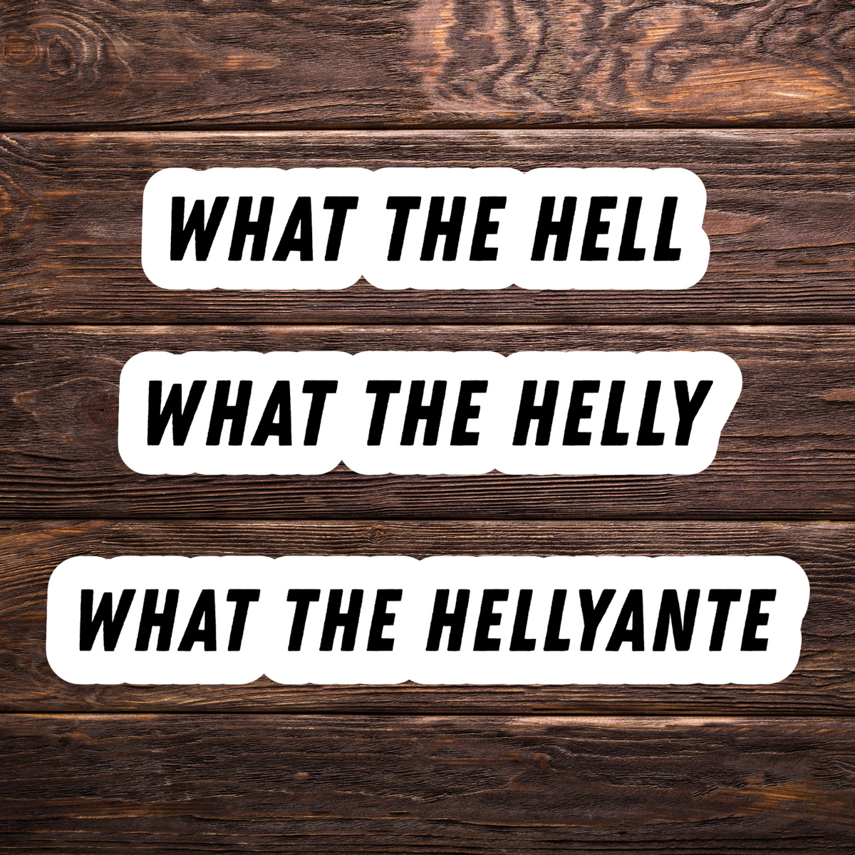 what the helly sticker, viral sticker set, internet humor decals, chaotic meme stickers, funny vinyl stickers, laptop sticker pack, hellyonte, gen z humor, alt sticker bundle, water bottle stickers, meme gifts, absurd sticker set, funny gift stickers