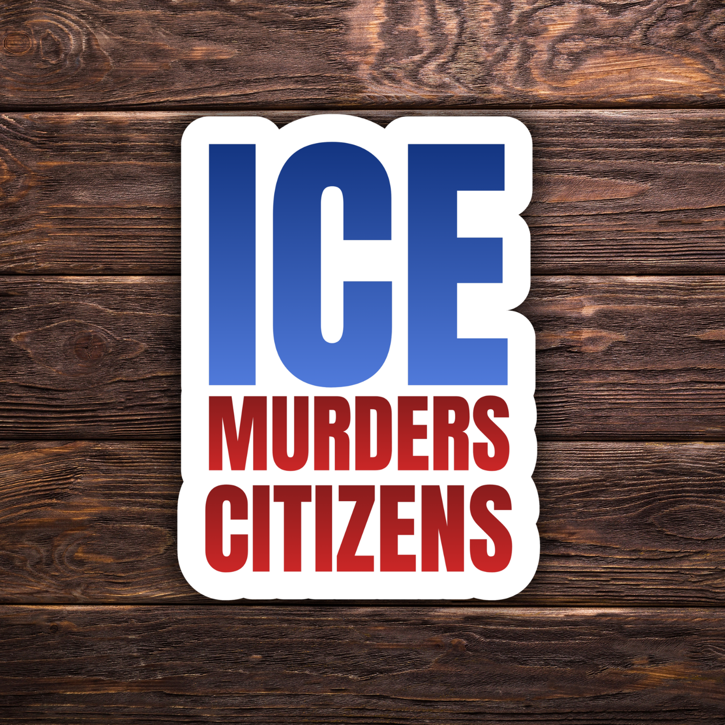 Anti-ICE sticker, Crush Ice, abolish ice, protest sticker, activism sticker, crushed ICE decal, immigration justice, abolish ICE, political vinyl sticker, protest sign sticker, human rights sticker, progressive bumper sticker, anti-fascist sticker, protest gear