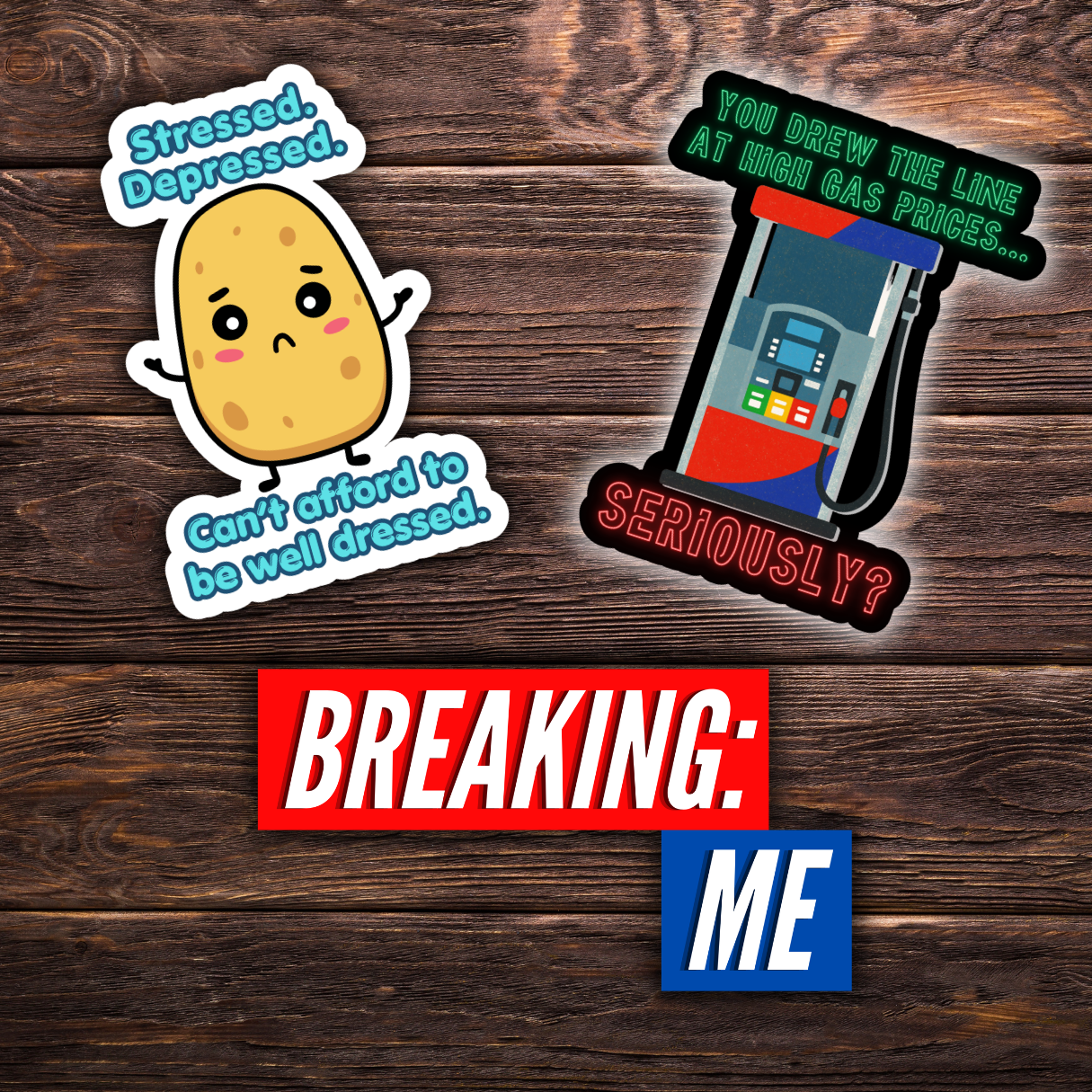 Political Monthly Sticker Club - June 2026