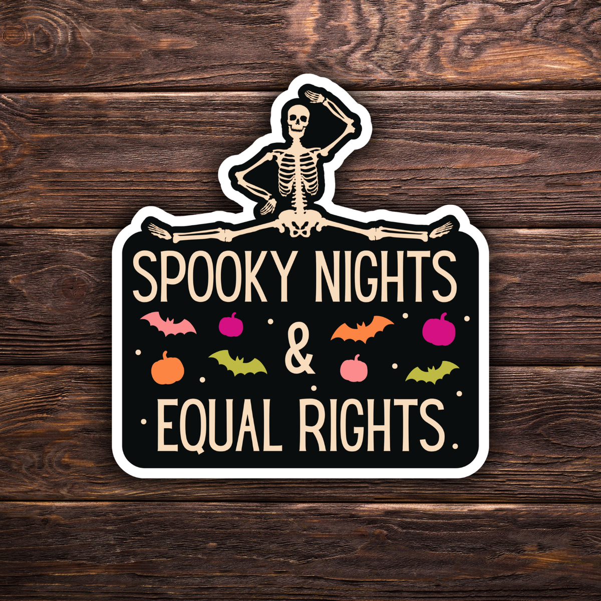 Political sticker, leftist humor sticker, radical left sticker, political satire decal, progressive activism sticker, social justice art, protest sticker, activist merch, immigration justice sticker, melt ICE sticker, abolish ICE decal, pro immigrant sticker, indigenous rights sticker, decolonize art, anti border sticker, liberal sarcasm sticker, political meme sticker, resistance sticker, left wing gift, activist gift idea, spooky, Halloween Stickers, Political halloween stickers