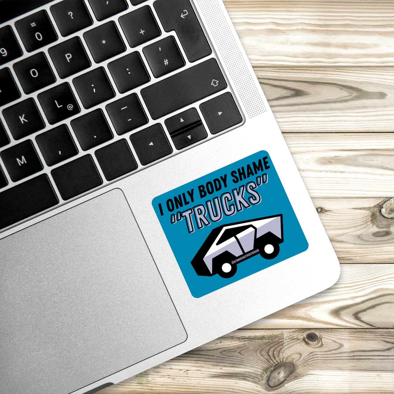 "I'm Not Short I'm A Hobbit" Vinyl Decal Sticker - 5.5" X 2" White, For Car, Laptop, Wall, Truck