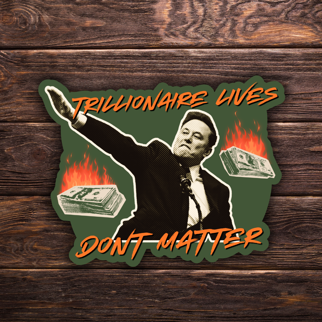 Political Monthly Sticker Club - July 2026