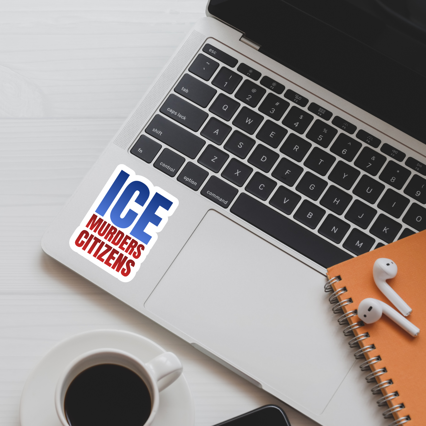 Anti-ICE sticker, Crush Ice, abolish ice, protest sticker, activism sticker, crushed ICE decal, immigration justice, abolish ICE, political vinyl sticker, protest sign sticker, human rights sticker, progressive bumper sticker, anti-fascist sticker, protest gear