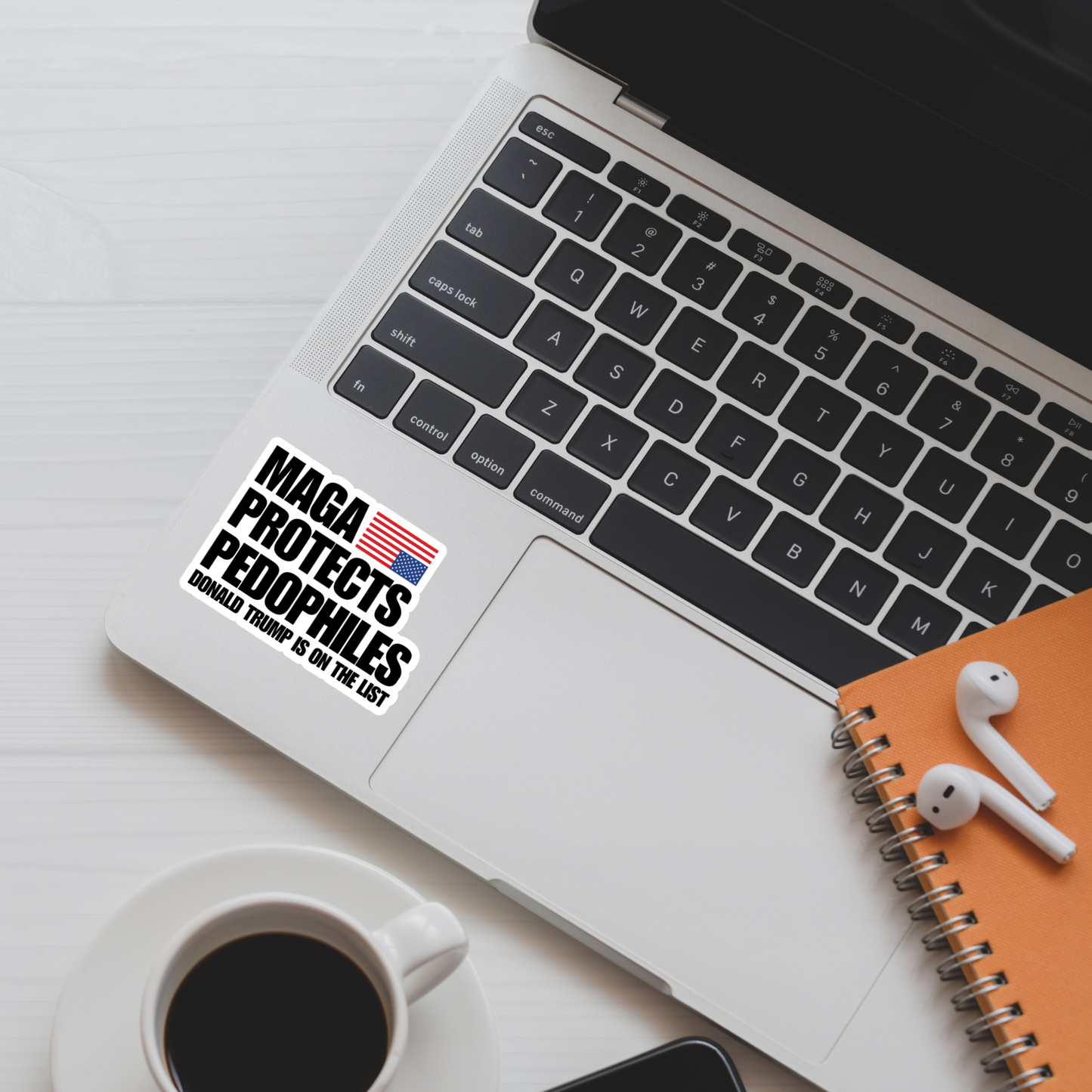 maga protects pedophiles sticker, epstein files sticker, anti trump sticker, progressive politics sticker, resist decal, accountability sticker, political protest art, expose corruption sticker, leftist sticker, satirical political merch, activist sticker, liberal gift idea, water-resistant political decal