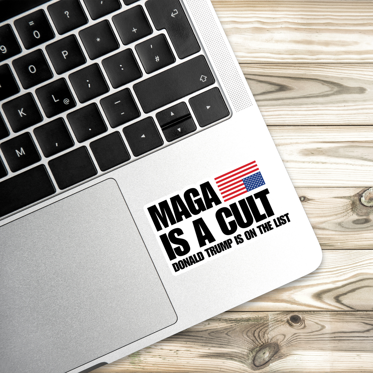 MAGA is a Cult, maga protects pedophiles sticker, epstein files sticker, anti trump sticker, progressive politics sticker, resist decal, accountability sticker, political protest art, expose corruption sticker, leftist sticker, satirical political merch, activist sticker, liberal gift idea, water-resistant political decal