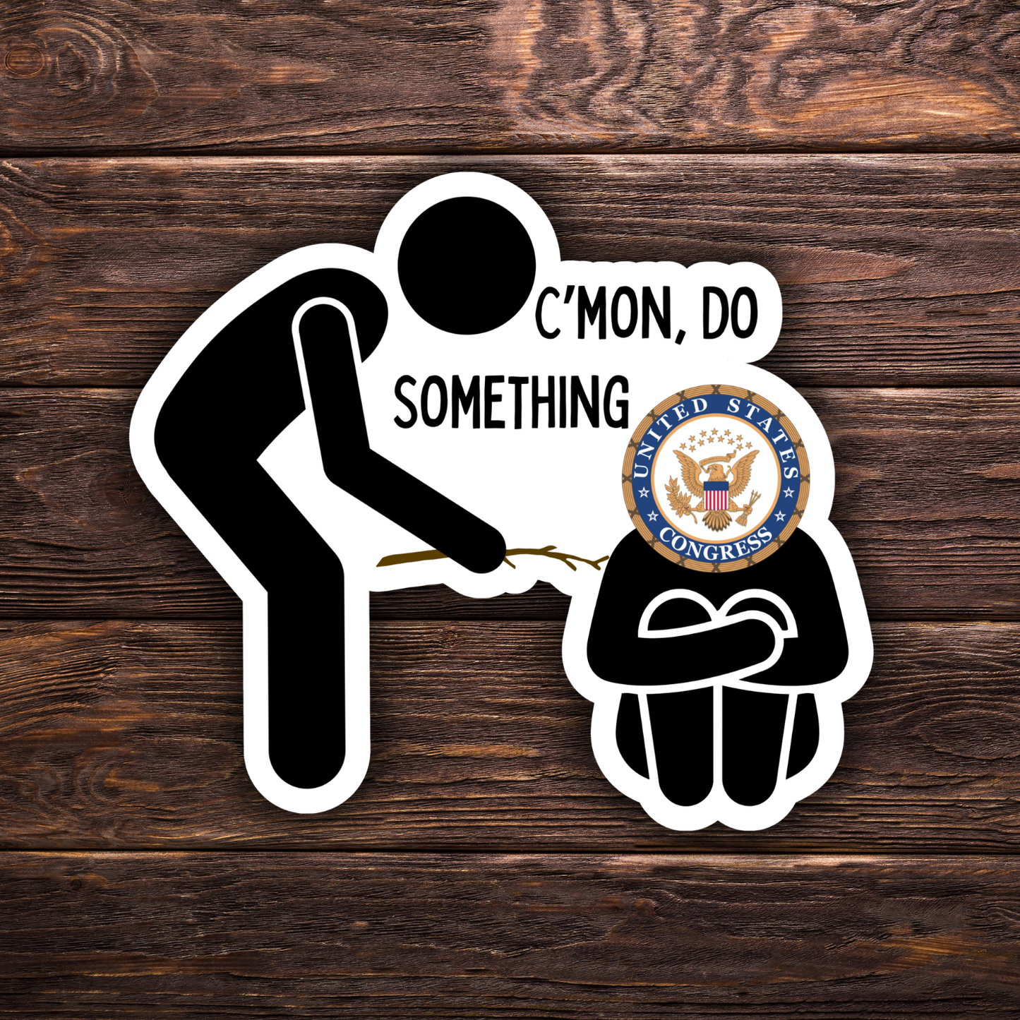 Political Monthly Sticker Club - May 2026