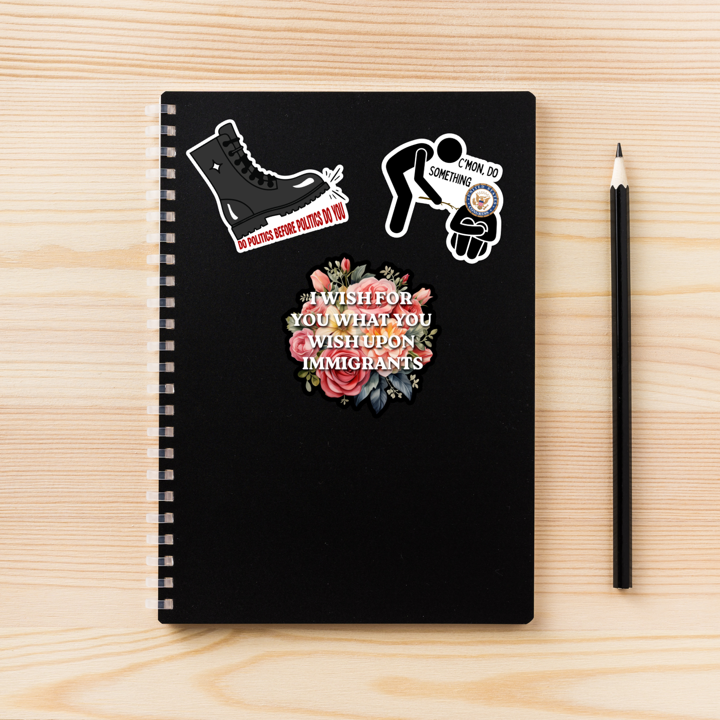 Political Monthly Sticker Club - May 2026