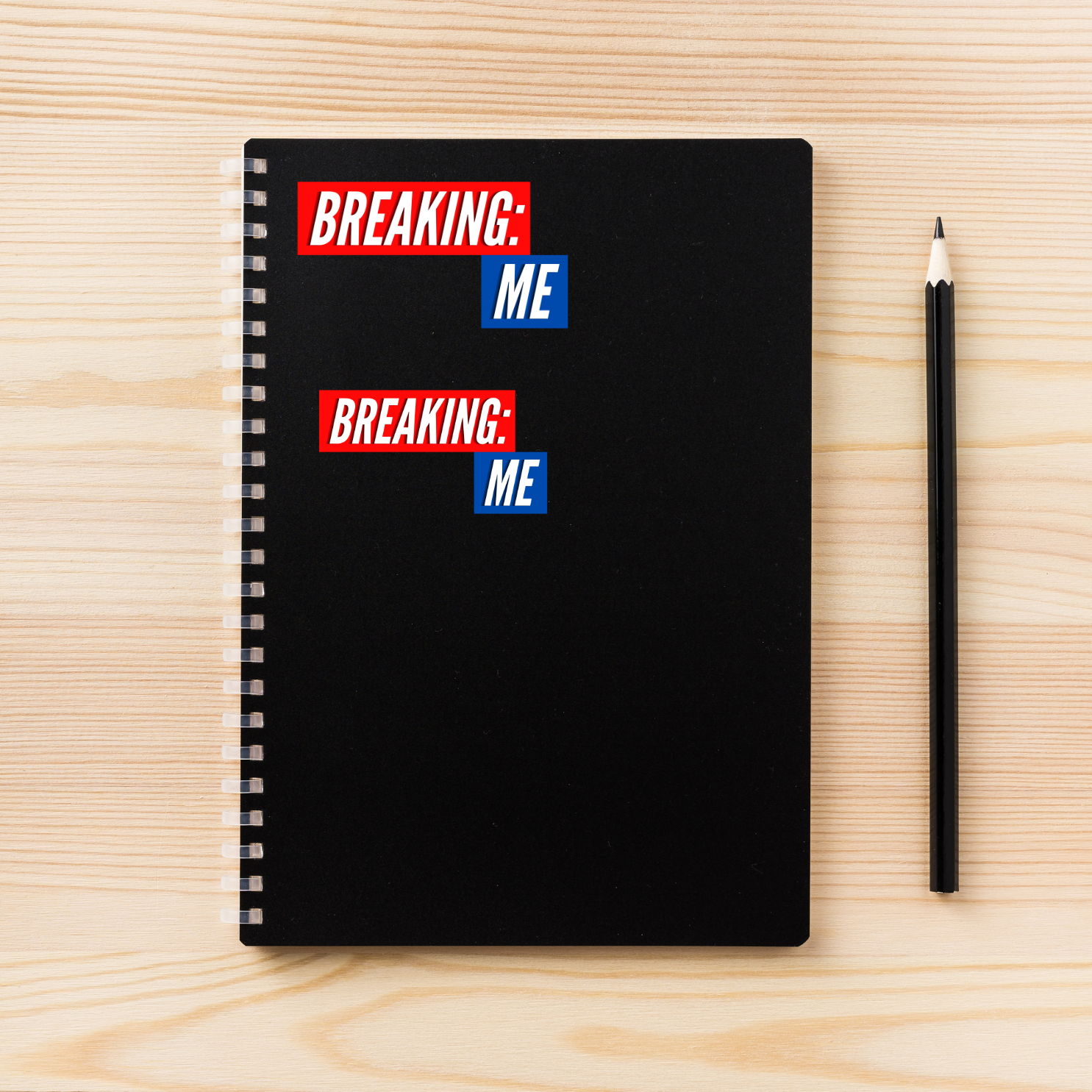 breaking me sticker, breaking news parody, funny meme sticker, relatable humor decal, anxiety humor sticker, mentally exhausted sticker, funny laptop sticker, water bottle decal, sarcastic sticker, burnout humor decal, millennial humor sticker, gen z meme sticker, funny office sticker, emotional support sticker, chaos gremlin sticker, funny gift idea, disaster girl energy, comedy sticker, funny mental health sticker, breaking news meme, chronically online sticker, life is a mess sticker