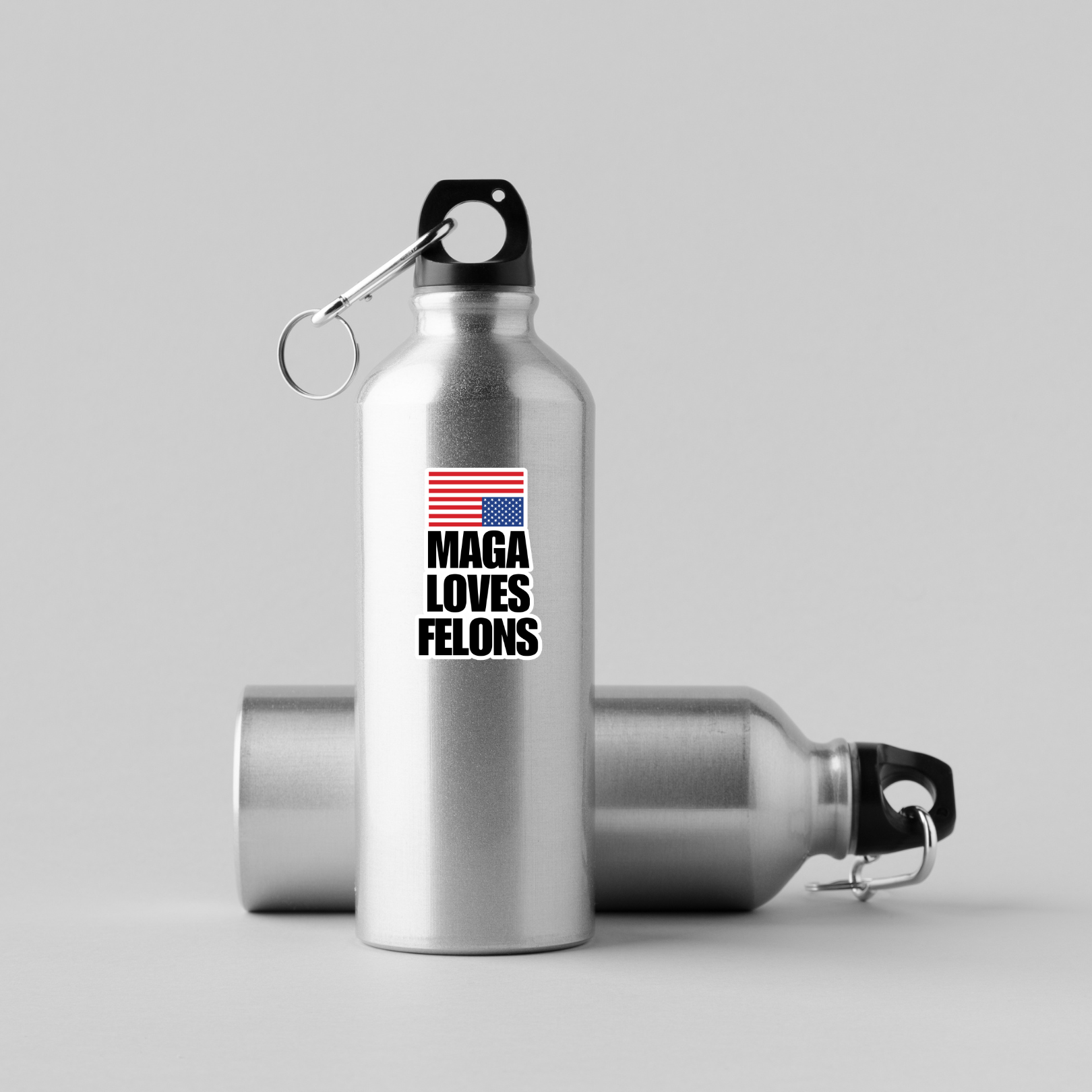 maga loves felons sticker, anti trump sticker, political parody decal, conservative hypocrisy sticker, political protest art, satirical maga sticker, resist sticker, leftist humor sticker, funny political merch, progressive politics sticker, accountability sticker, criminal justice satire, water-resistant vinyl decal, liberal gift idea, anti-corruption sticker, democracy matters sticker