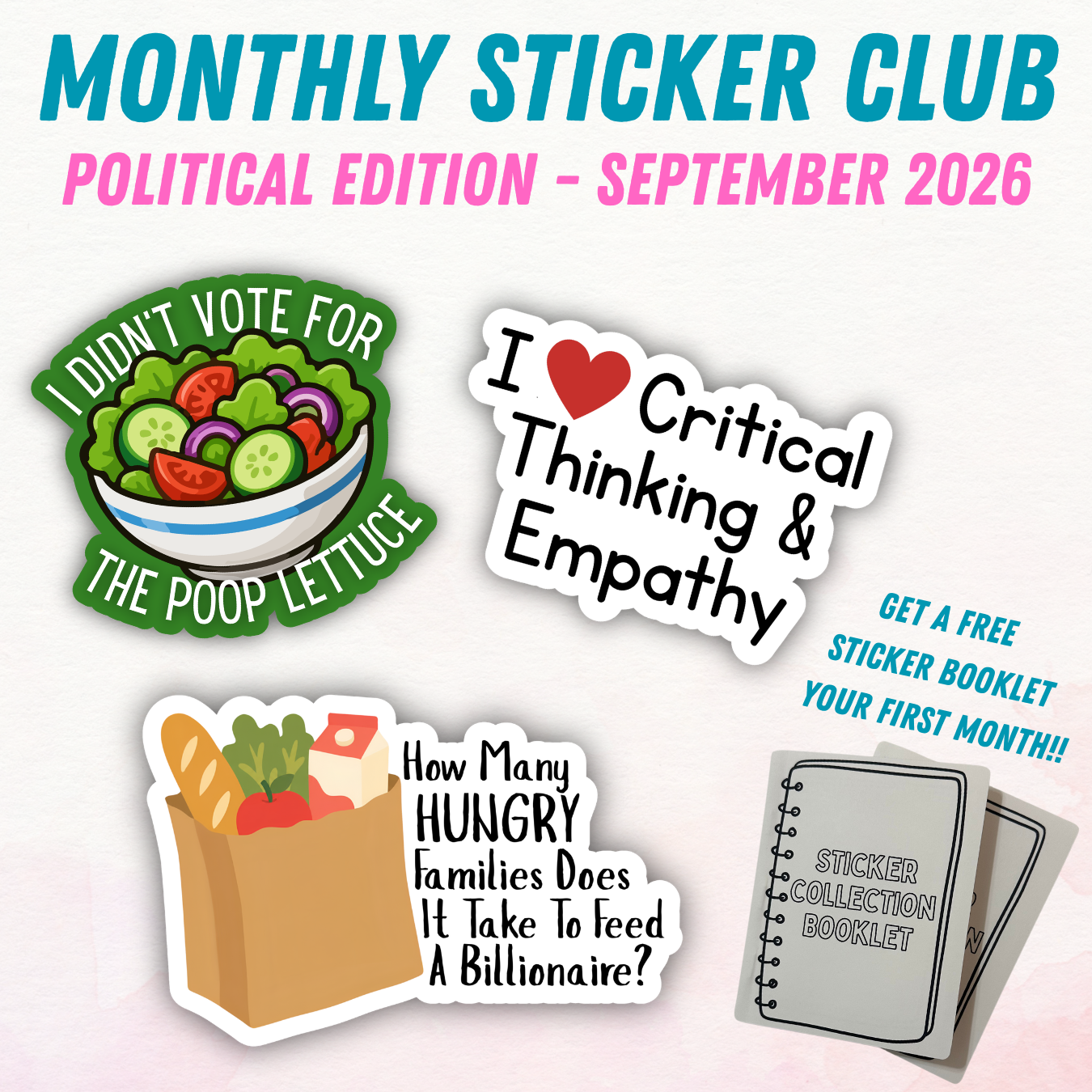 Political sticker, leftist humor sticker, radical left sticker, political satire decal, progressive activism sticker, social justice art, protest sticker, activist merch, immigration justice sticker, melt ICE sticker, abolish ICE decal, pro immigrant sticker, no one is illegal sticker, stolen land sticker, indigenous rights sticker, decolonize art, anti border sticker, liberal sarcasm sticker, political meme sticker, resistance sticker, left wing gift, activist gift idea